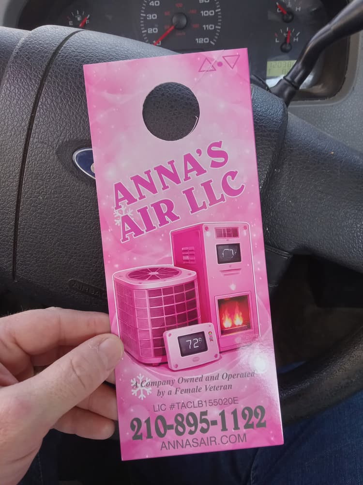 Anna's Air LLC — Company Owned and Operated by a Female Veteran